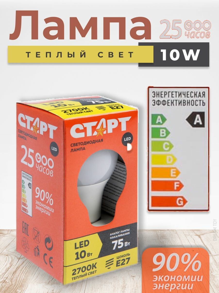 Лампа светодиодная СТАРТ - фото №20