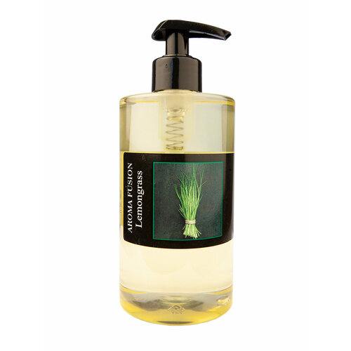 AROMA FUSION Массажное масло Лемонграсс 460 мл Арома Фьюжн