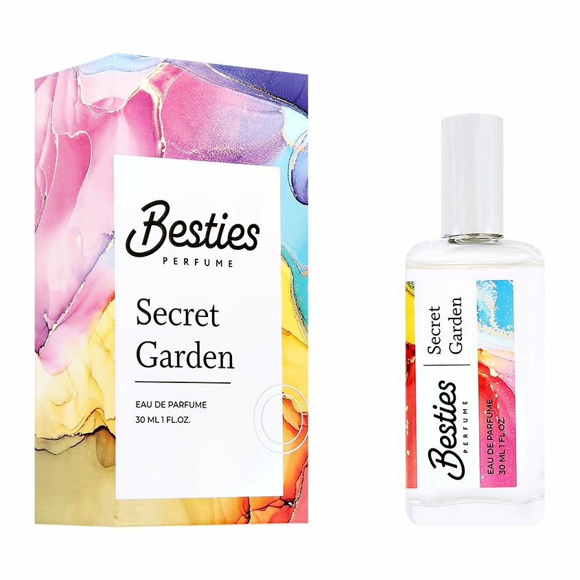 Парфюмерная вода BESTIES EAU DE PARFUME secret garden (жен.) 30 мл