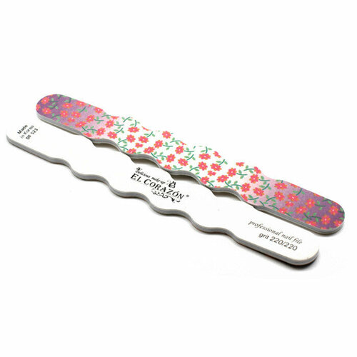 EL Corazon Пилки Для Натуральных Ногтей Grit 220220 Цветочная DF523 273₽