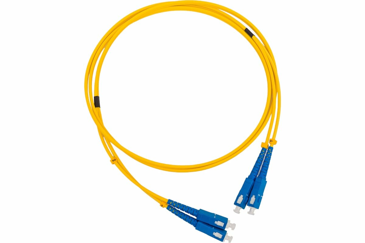 TopLAN патч-корд оптический дуплексный FC/APC-LC/APC 2 м 657A1 DPC-TOP-657A1-FC/A-LC/A-2.0