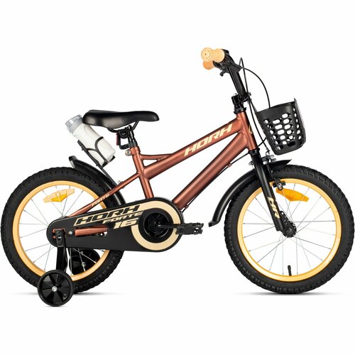 Велосипед HORH FORTE 16 2024 для детей от 4 лет до 6 лет барабанный и ободной тормоз 110-125 12499₽