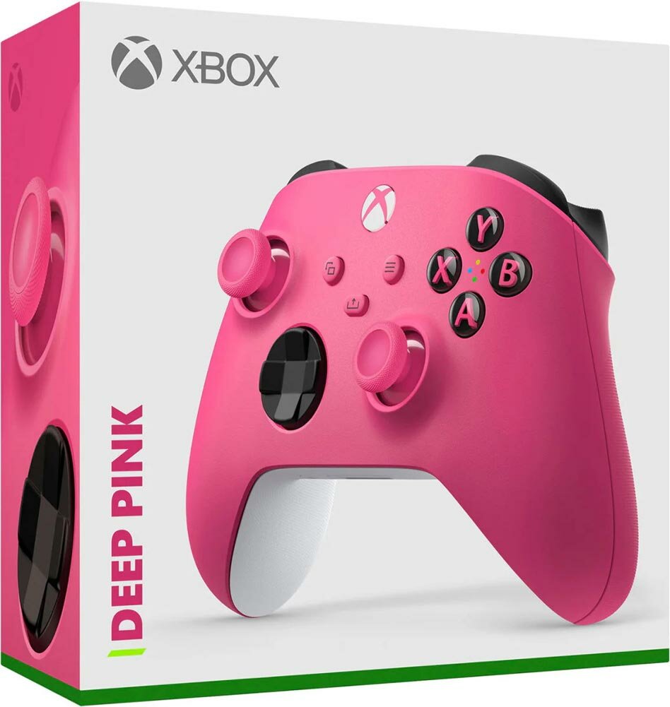 Беспроводной геймпад Xbox Series Wireless Controller Deep Pink (розовый)