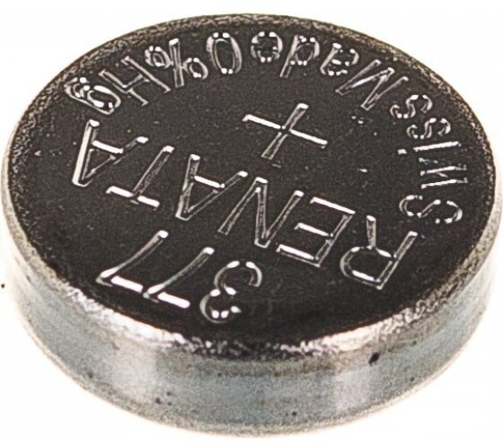 Батарейка Renata SR626SW для часов, литиевая, 1.55 V, 26 mAh (2 шт) — фото 1