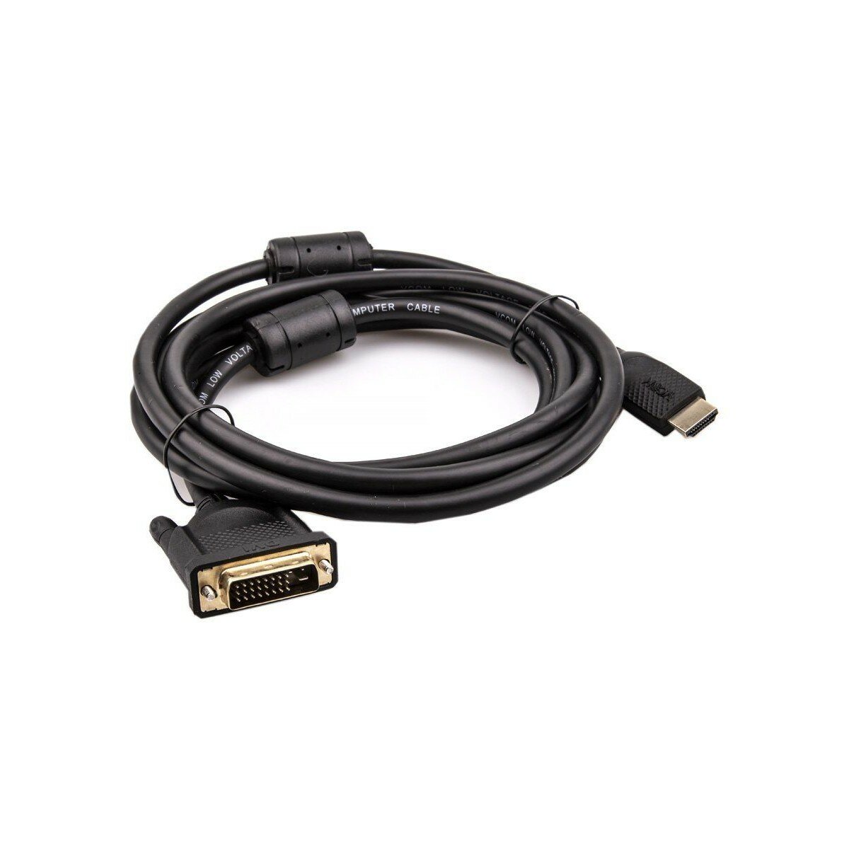 Видеокабель VCOM HDMI (male)-DVI-D (male) 3 м