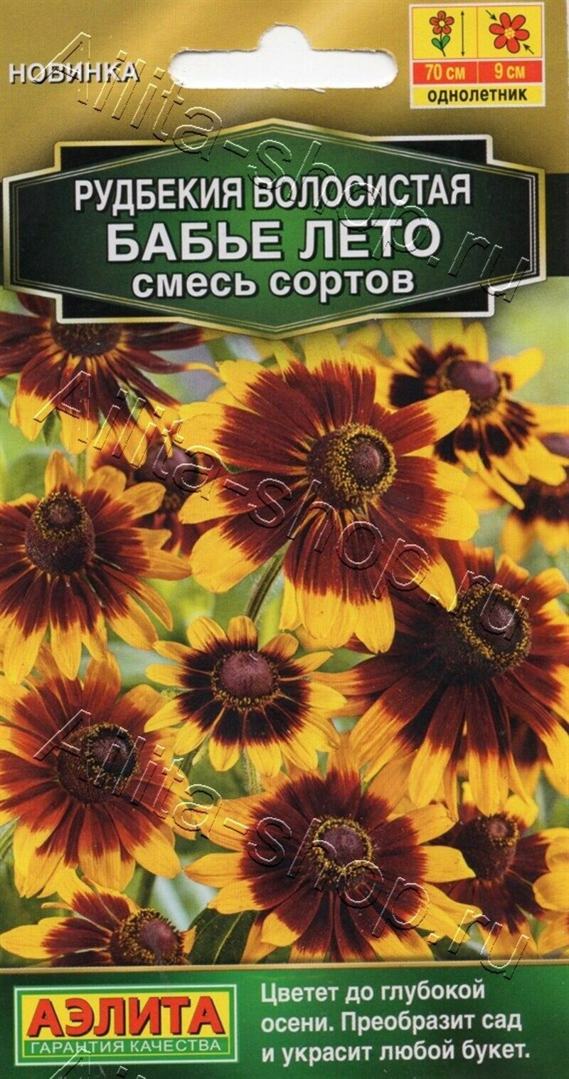Рудбекия Бабье лето. семена (3 упаковки )