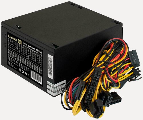 Изображение товара Блок питания ExeGate XP650 (EX259603RUS) 650W