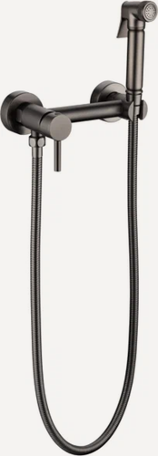 Изображение товара Смеситель наружный с гигиеническим душем Grocenberg GB103N Графит