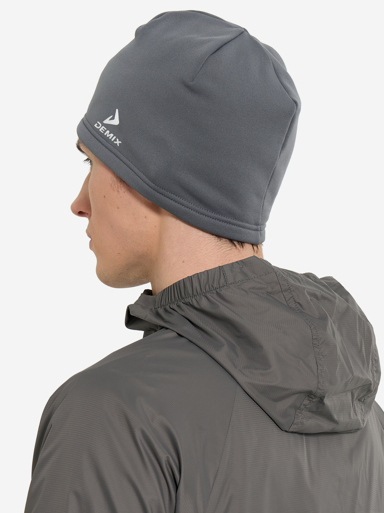 Шапка Demix для мужчин, размер one size, графитовый — фото 1