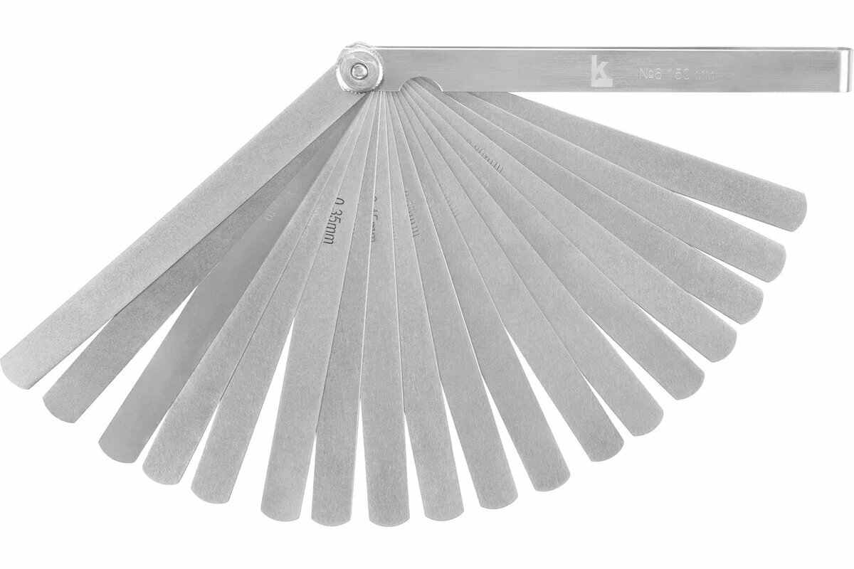 Калиброн Набор щупов N6 0,05-1 L=150 20 пластин госреестр № 79706-20 1029590