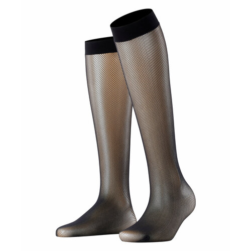 фото Гольфы falke net, размер 35-38, черный (3009 black)