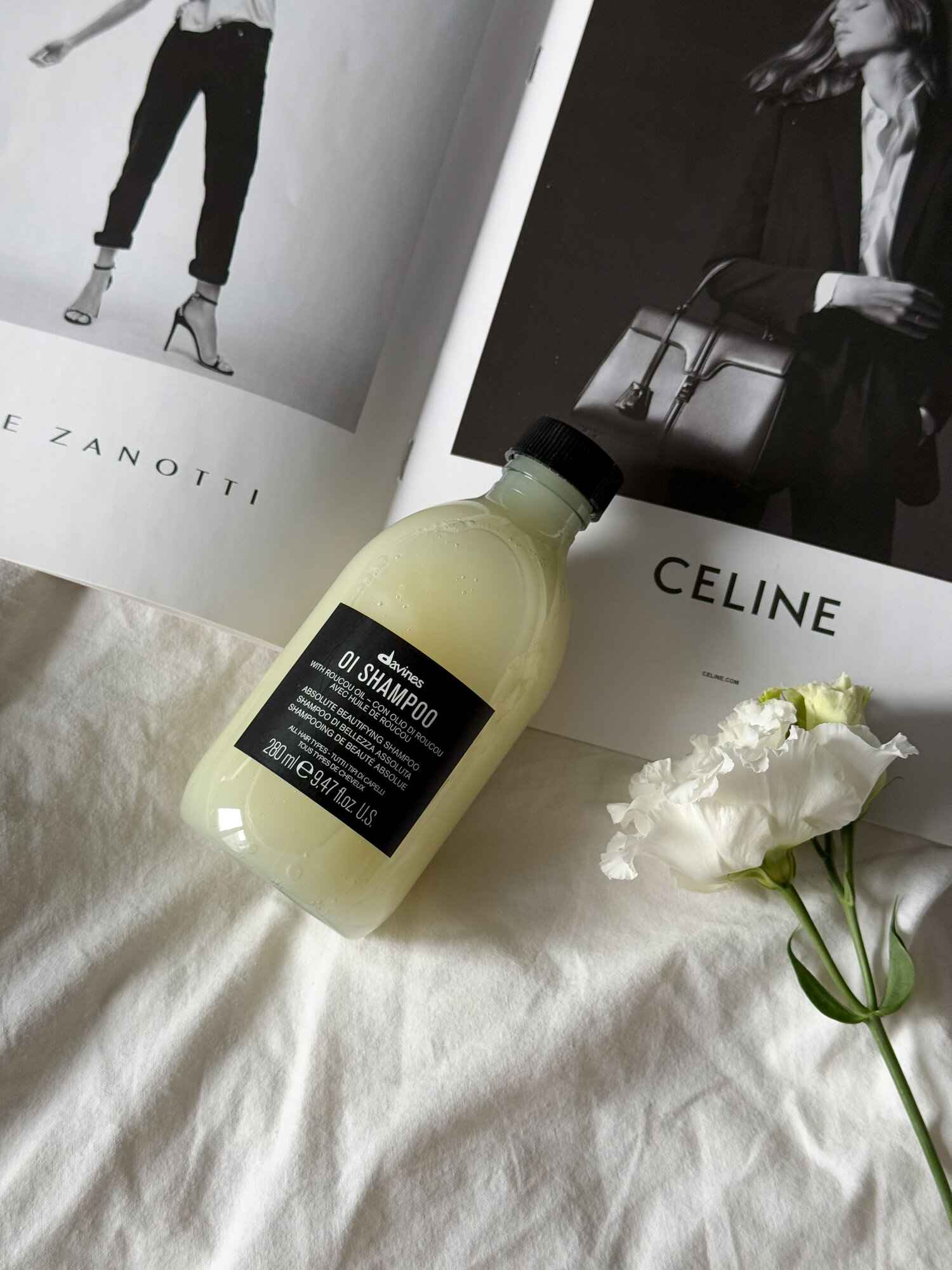 DAVINES OI shampoo 280 ml давинес шампунь для абсолютной красоты волос 280 мл