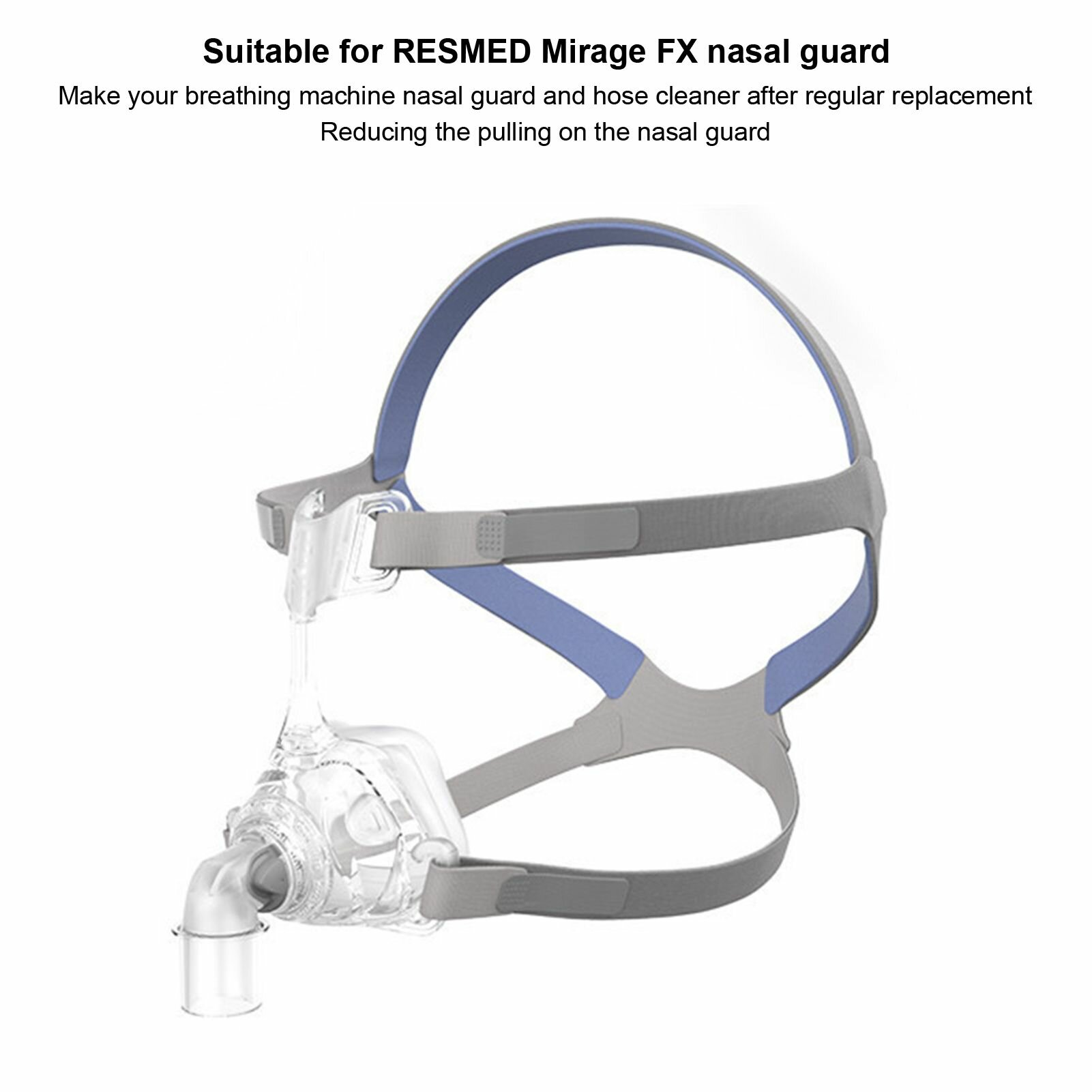 Изображение Сменный угловой соединитель ResMed Mirage FX, совместимый аксессуар для защиты носа