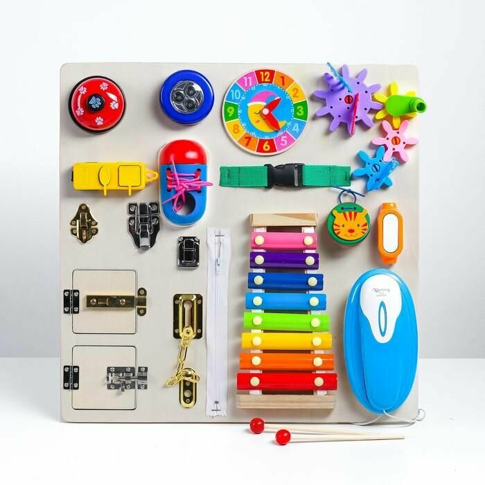 Бизиборд "Сказка" 45,5х45,5х5 см (5295993)