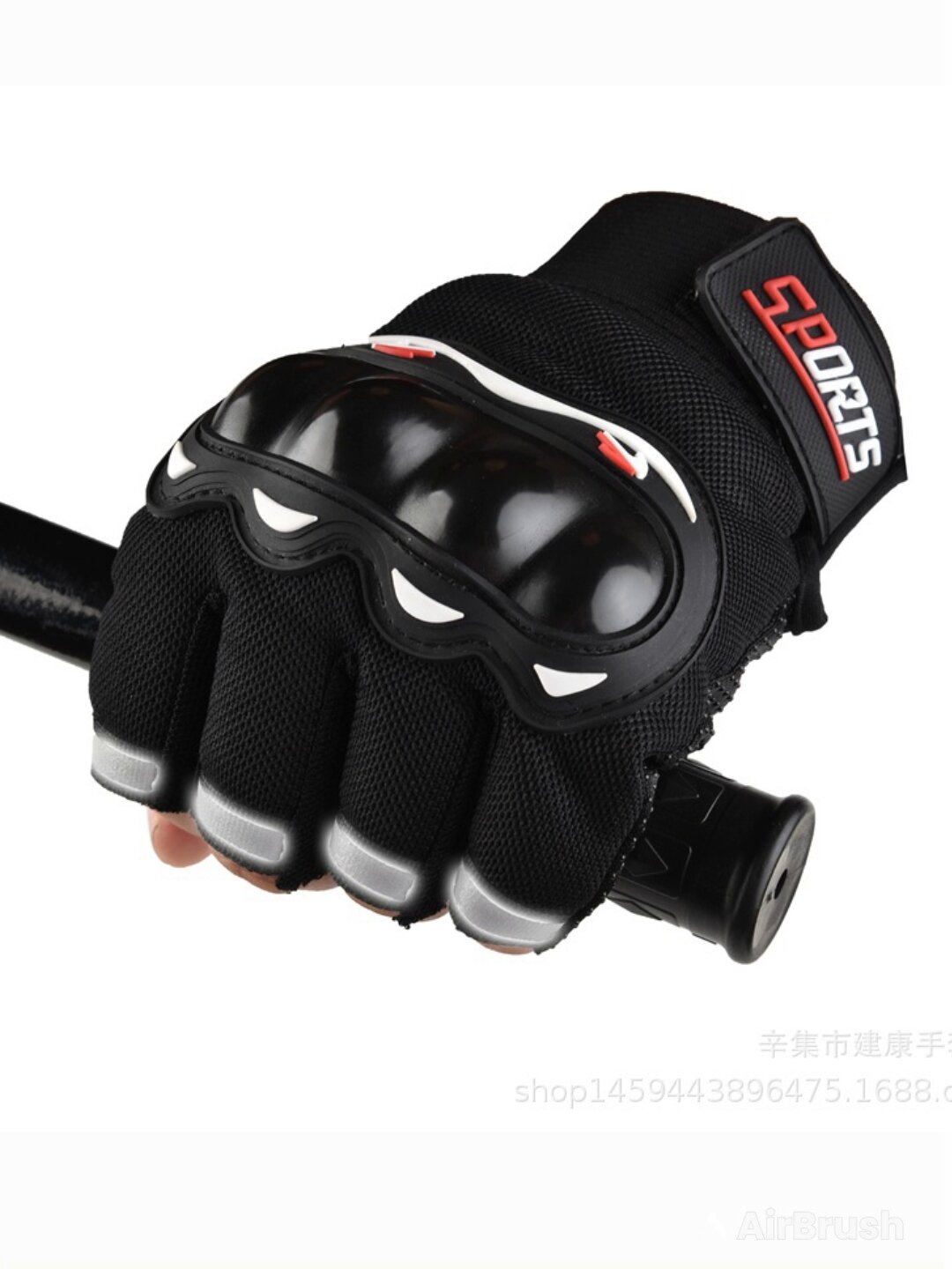 Перчатки  QORA для мужчин и женщин, размер 20/23, черный 02 — фото 1