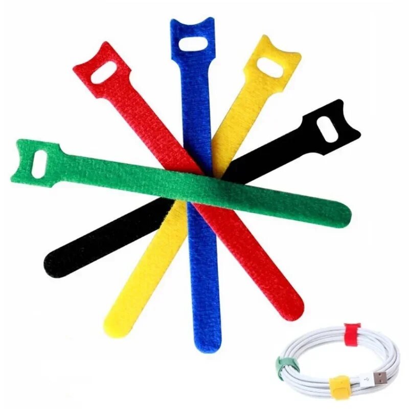 50 шт. нейлоновые кабельные стяжки Multicolor 12x200mm