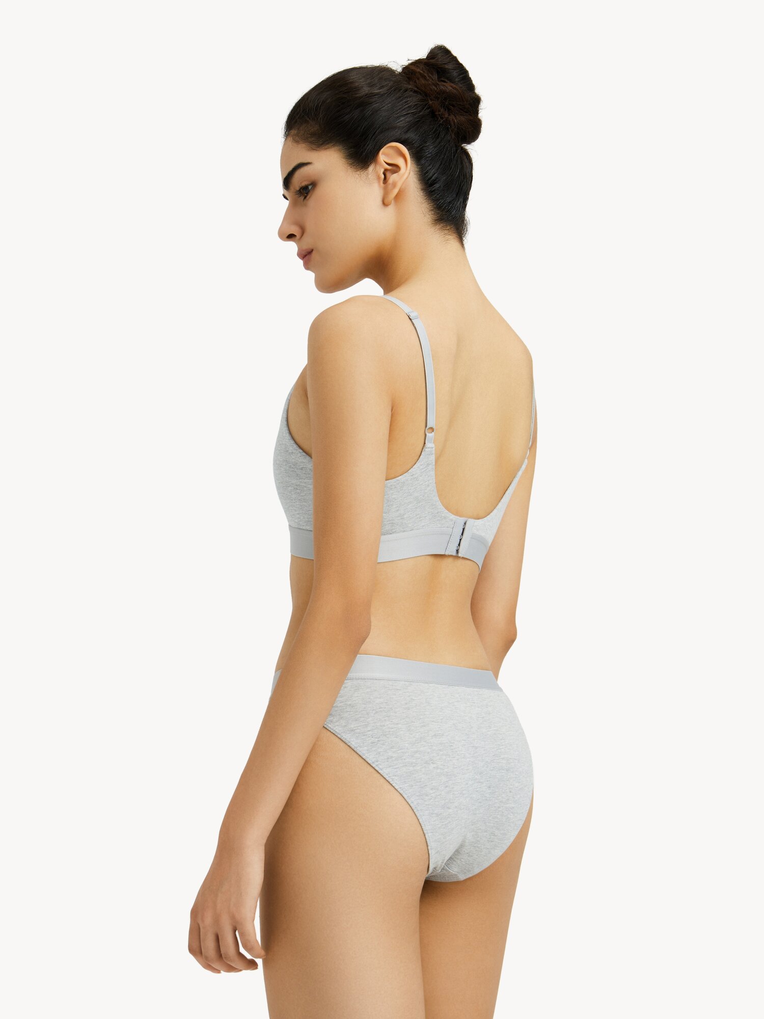 Бюстгальтер MUTED AIR COTTON, размер XS, серый меланж — фото 1