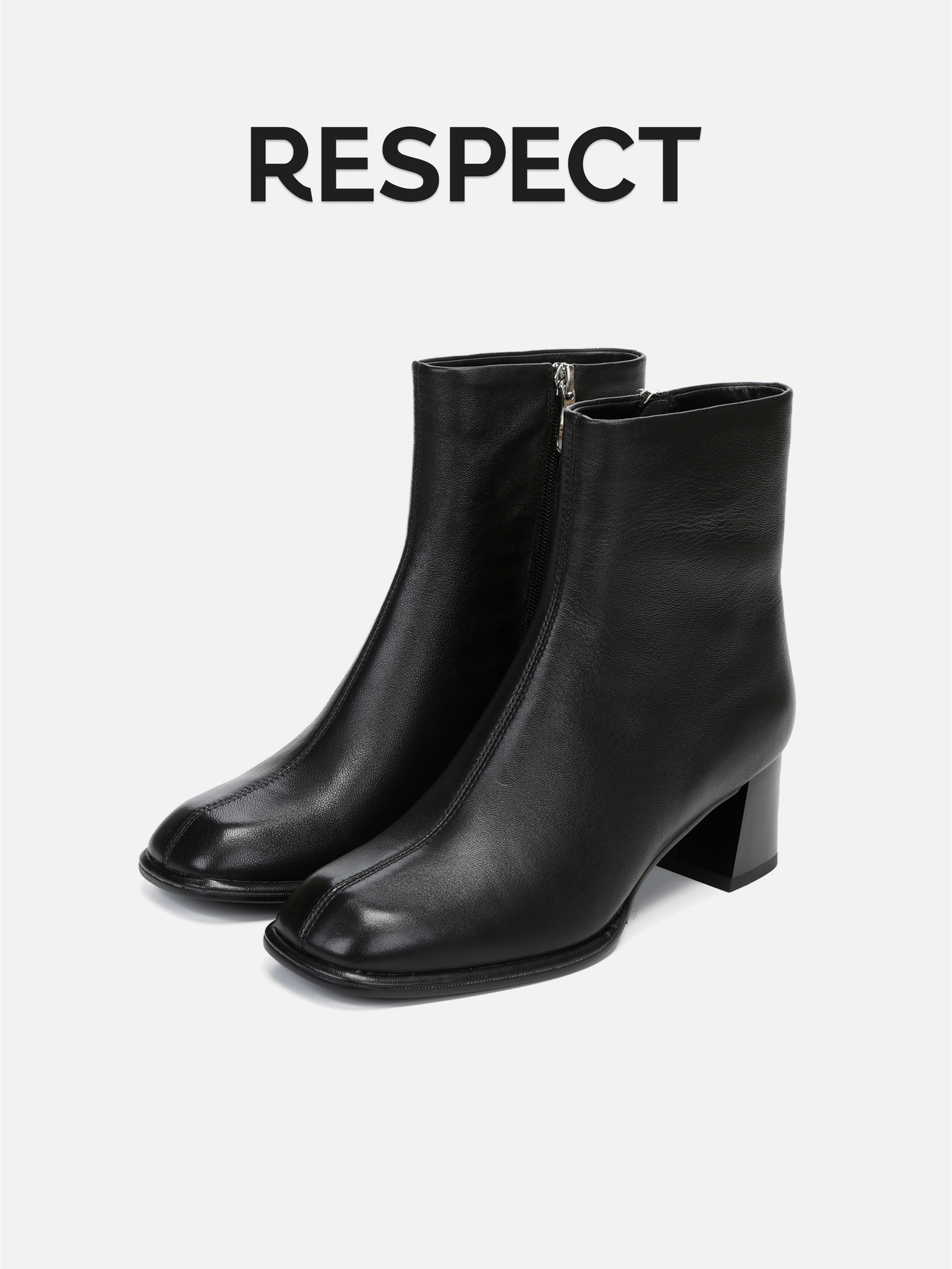 Ботильоны Respect, размер 38, черный