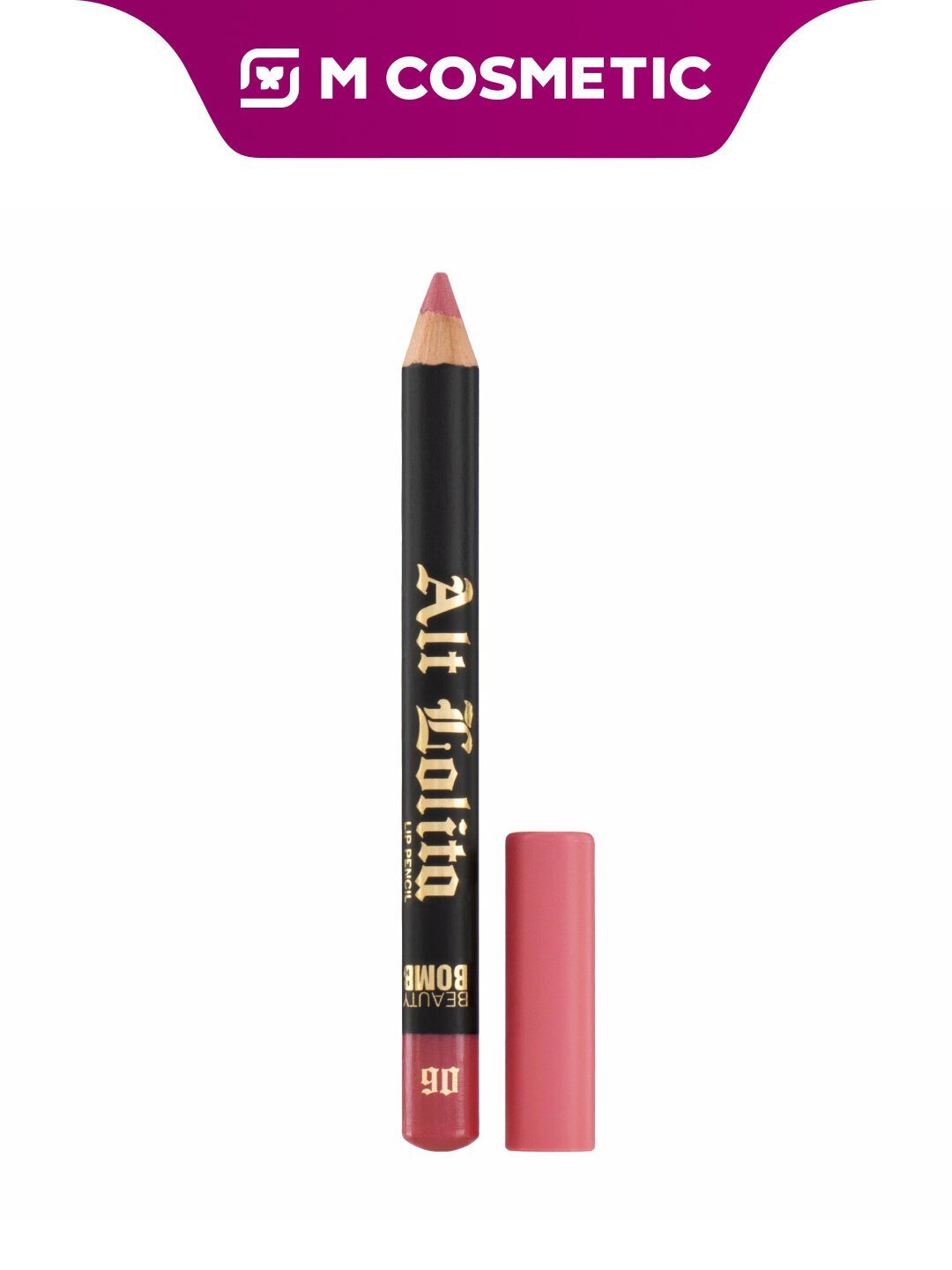 Карандаш для губ BEAUTY BOMB Alt Lolita, оттенок т06, водостойкий, 3.5 г