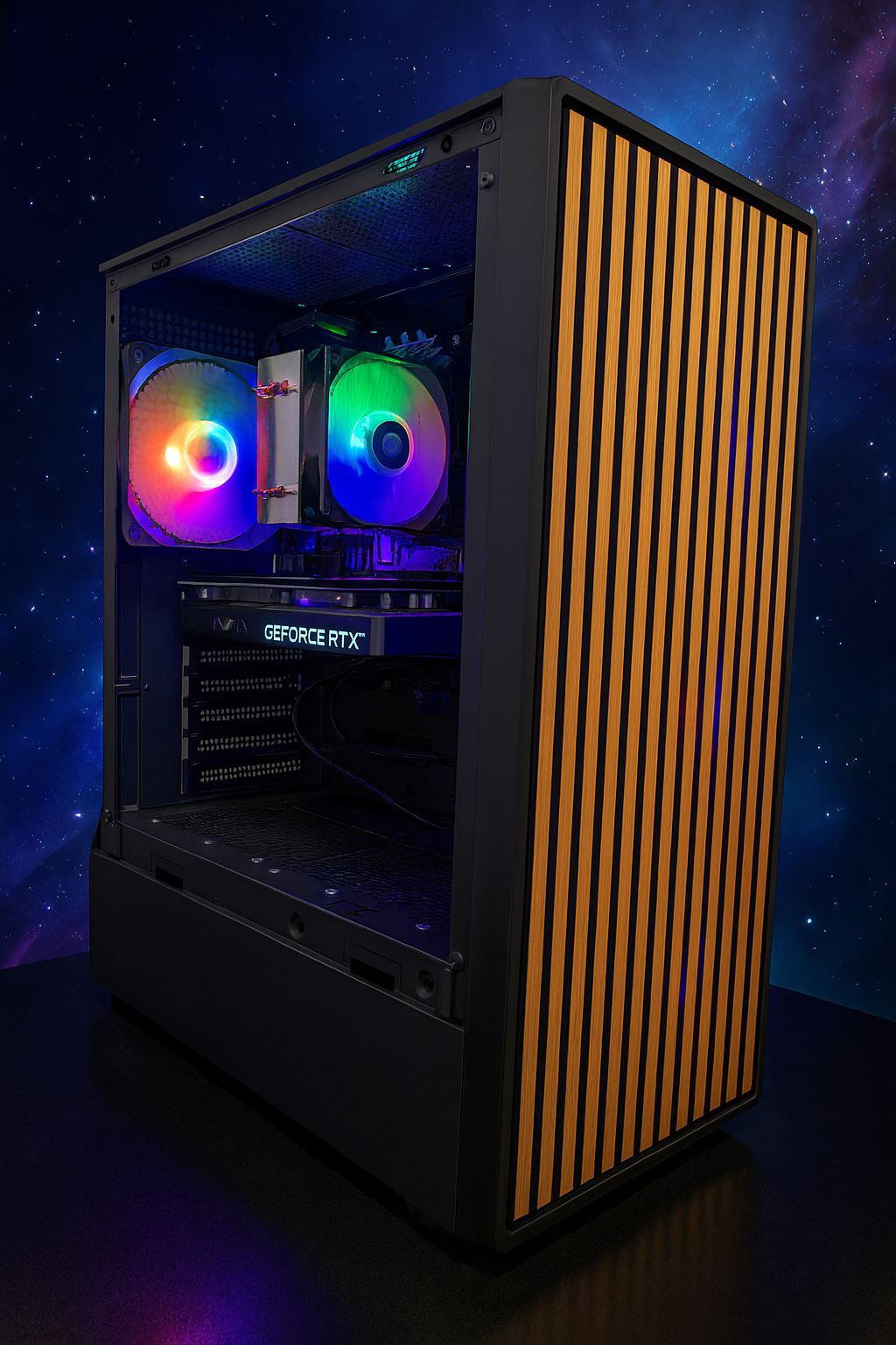 Игровой ПК, Intel Core i3 12-покаление, видеокарта RTX 3050, DDR4 16GB, SSD 256GB