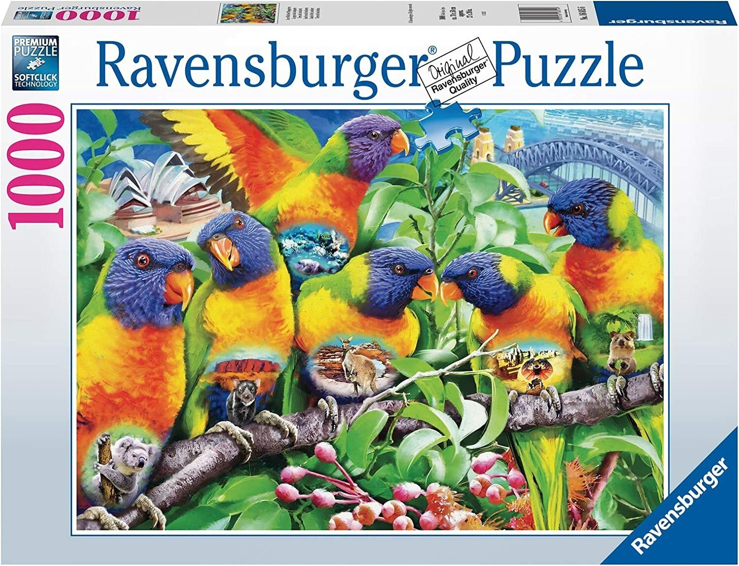 Пазл Ravensburger 1000 деталей: Страна Лорикитов