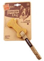 Косточка для собак GiGwi Gum Gum Dog (75381) бежевый/серый