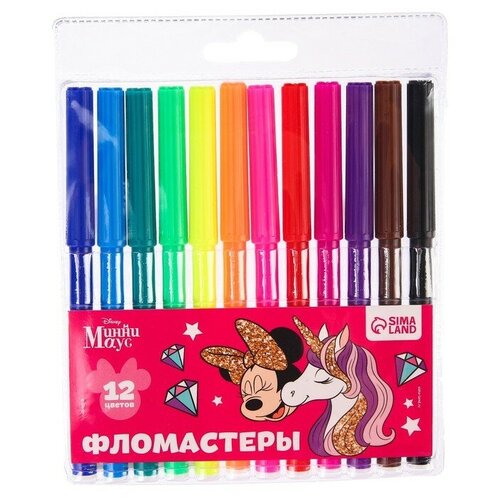 Фломастеры Disney 12 цветов, 