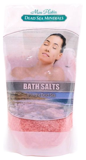 Mon Platin Натуральная соль Мертвого моря с ароматическими маслами красная, 500 г