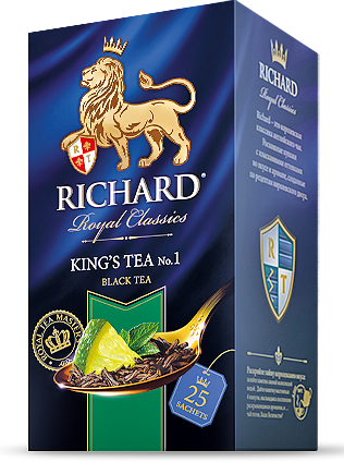 Чай Richard King`s Tea №1 2г х 25 пакетиков ярл. в конверте