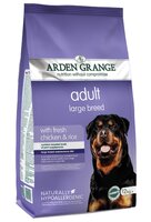 Корм для собак Arden Grange (12 кг) Adult Large Breed курица и рис сухой корм для взрослых собак кру