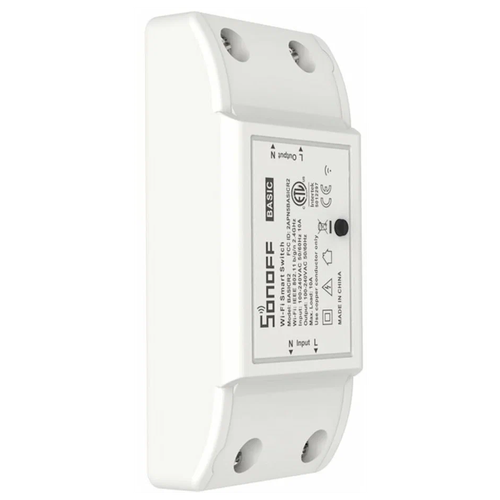 Реле Sonoff BASICR2 10 А wifi реле sonoff basic 10а 220в sonoff