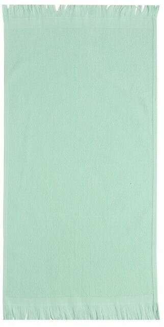 LoveLife Полотенце махровое Love Life Fringe, 70х130 см, цвет мятный, 100% хлопок, 380 гр/м2