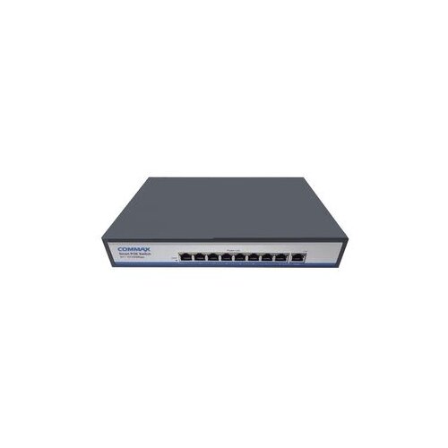 Коммутатор COMMAX CIOT-H8L2 terow 6 port poe switch 52v 4 10 100mbps poe port 2 10 100mbps uplink port 250m transmission ieee802 3 at af 1 2gbps duplex