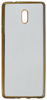 Чехол Volare Rosso Frame для Nokia 3 прозрачно-золотой