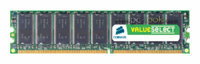 Оперативная память Corsair 2 ГБ (1 ГБ x 2 шт.) DDR 400 МГц DIMM VS2GBKIT400C3