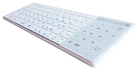 Клавиатура CBR KB 478Bt White Bluetooth