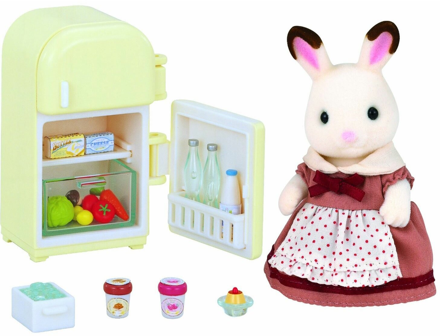 Sylvanian Families Мама кролик и холодильник 2202/5014 с 3 лет