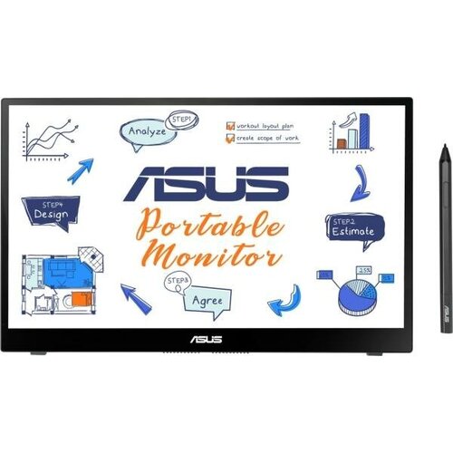 Монитор Asus 14 MB14AHD черный IPS LED 1ms 169 HDMI матовая HAS 8001 400cd 170гр170гр 1920x1080 FHD USB 337кг 4593500₽