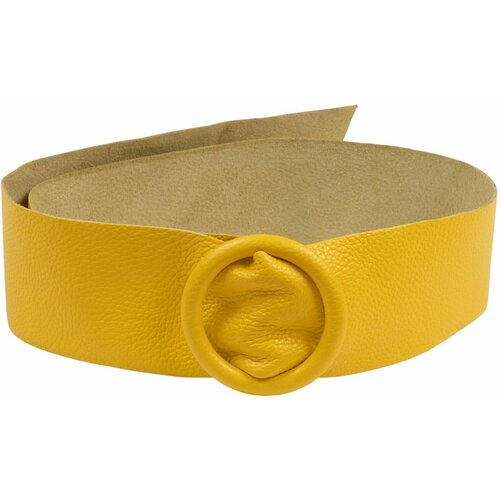 фото Ремень sefaro, размер one size, желтый