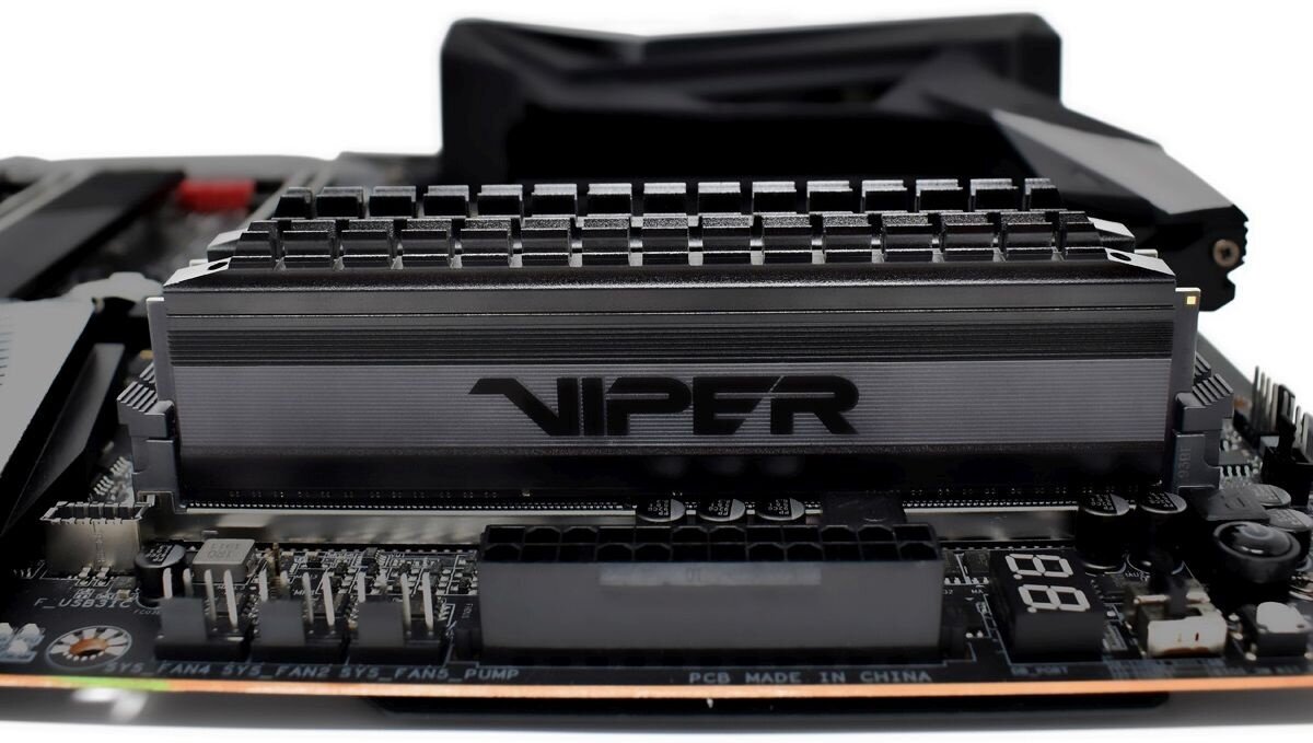 Оперативная память Patriot Memory VIPER 4 BLACKOUT 16 ГБ (8 ГБ x 2 шт.) DDR4 3600 МГц DIMM CL18 PVB416G360C8K - фото №3