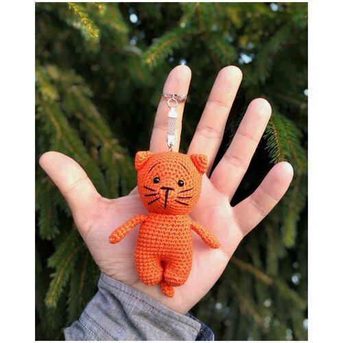 Брелок, оранжевый