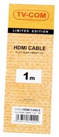 Кабель TV-COM HDMI - HDMI (CG200F) 1.8 м черный