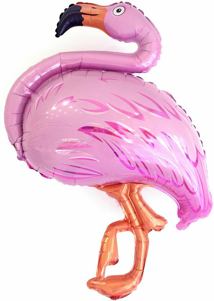 Воздушный шар Розовый фламинго, 125 см