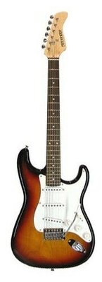 Fernandes LE-1Z 3S 3SB/ L электрогитара Stratocaster SSS, цвет трёхцветный санбёрст