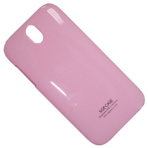 Чехол для HTC Desire 608T задняя крышка пластик лакированный SGP Case Ultra Slider <розовый> чехол для htc one sc t528d задняя крышка пластик лакированный sgp case ultra slider