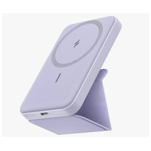 Доп акб с магнитной беспроводной зарядкой Anker 622 Magnetic Battery MagGo фиолетовый A16116V1 585000₽