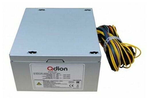 Блок питания ATX Qdion QD-400PNR 400W, вентилятор 120mm