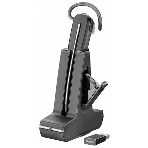 Plantronics Poly Savi 8245-M UC [211204-02] - Беспроводная гарнитура DECT, адаптер D200 USB-A