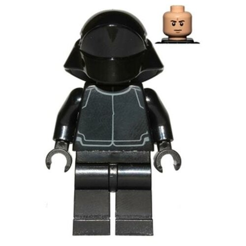 Минифигурка Лего Lego sw0671 First Order Crew Member (Fleet Engineer / Gunner) - Light Nougat Head