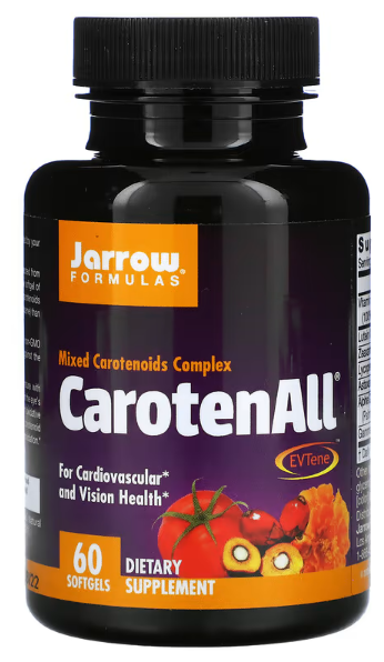 Комплекс из смеси каротиноидов CarotenALL 60 капсул Jarrow Formulas